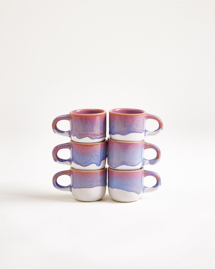Everyday Classic Lilac Espresso Cup Set of Six