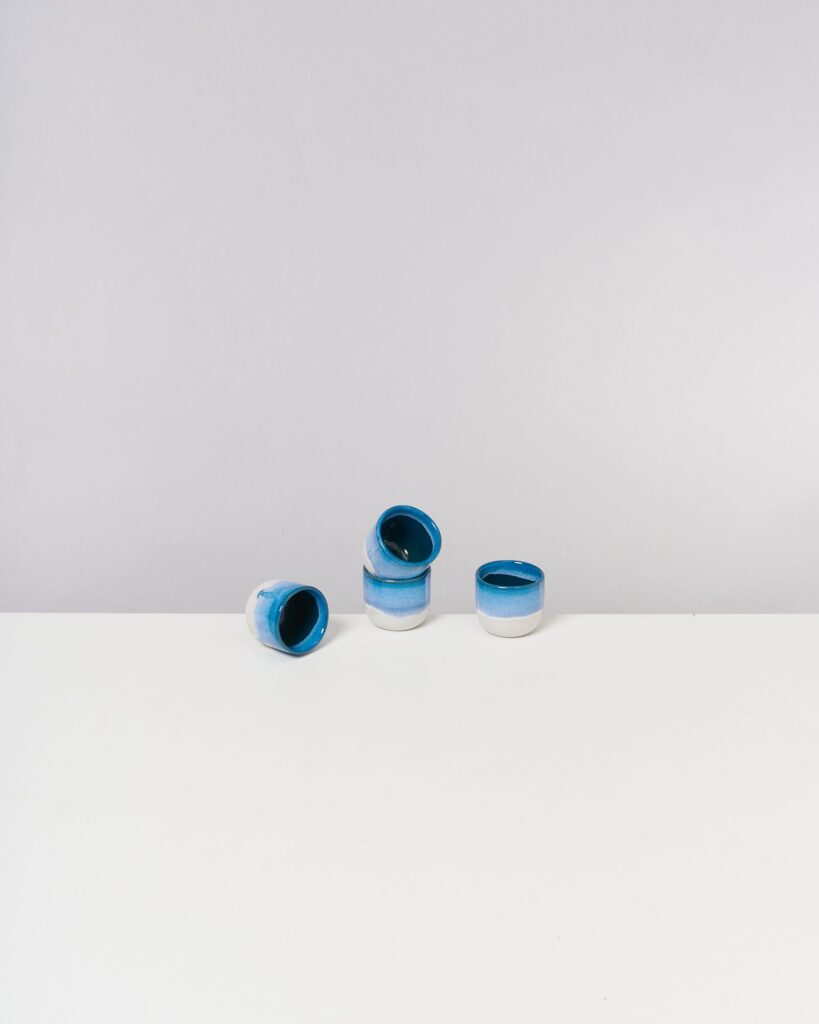 Everyday Turquoise Espresso Cup Set of Four